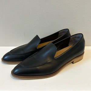 Everlane Black Leather Loafers